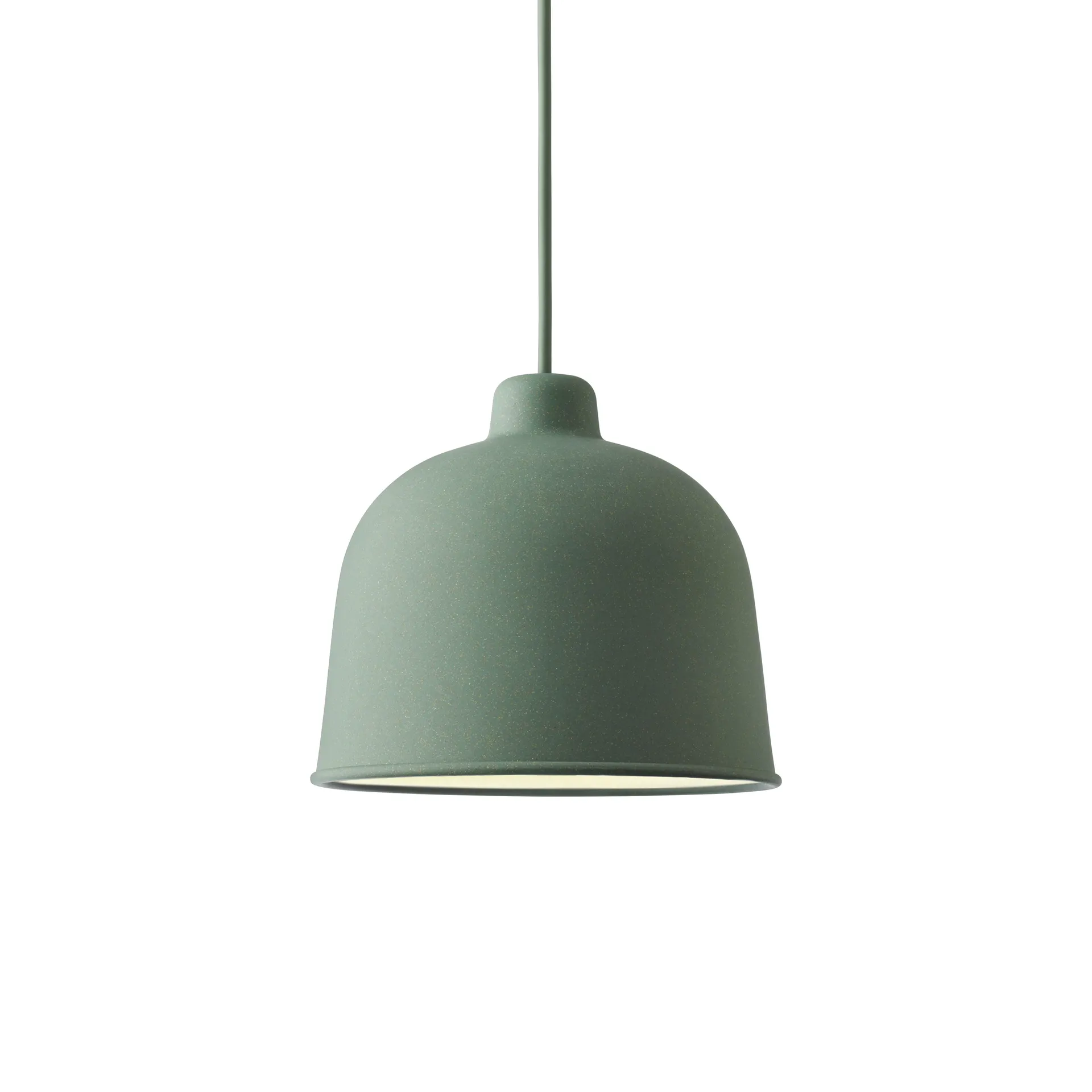 Grain taklampa, dusty green (grön) Muuto