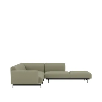 In Situ hörnsoffa configuration 3 - Clay 15-Configuration 3-Black - Muuto
