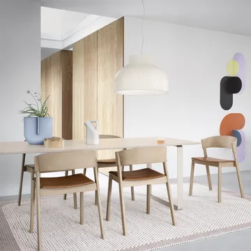 Kink vas 26 cm - Ljusblå - Muuto