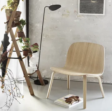 Leaf golvlampa - Svart - Muuto