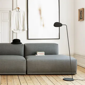 Leaf golvlampa - Svart - Muuto