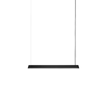 Linear pendel - Black, 87,2 cm - Muuto