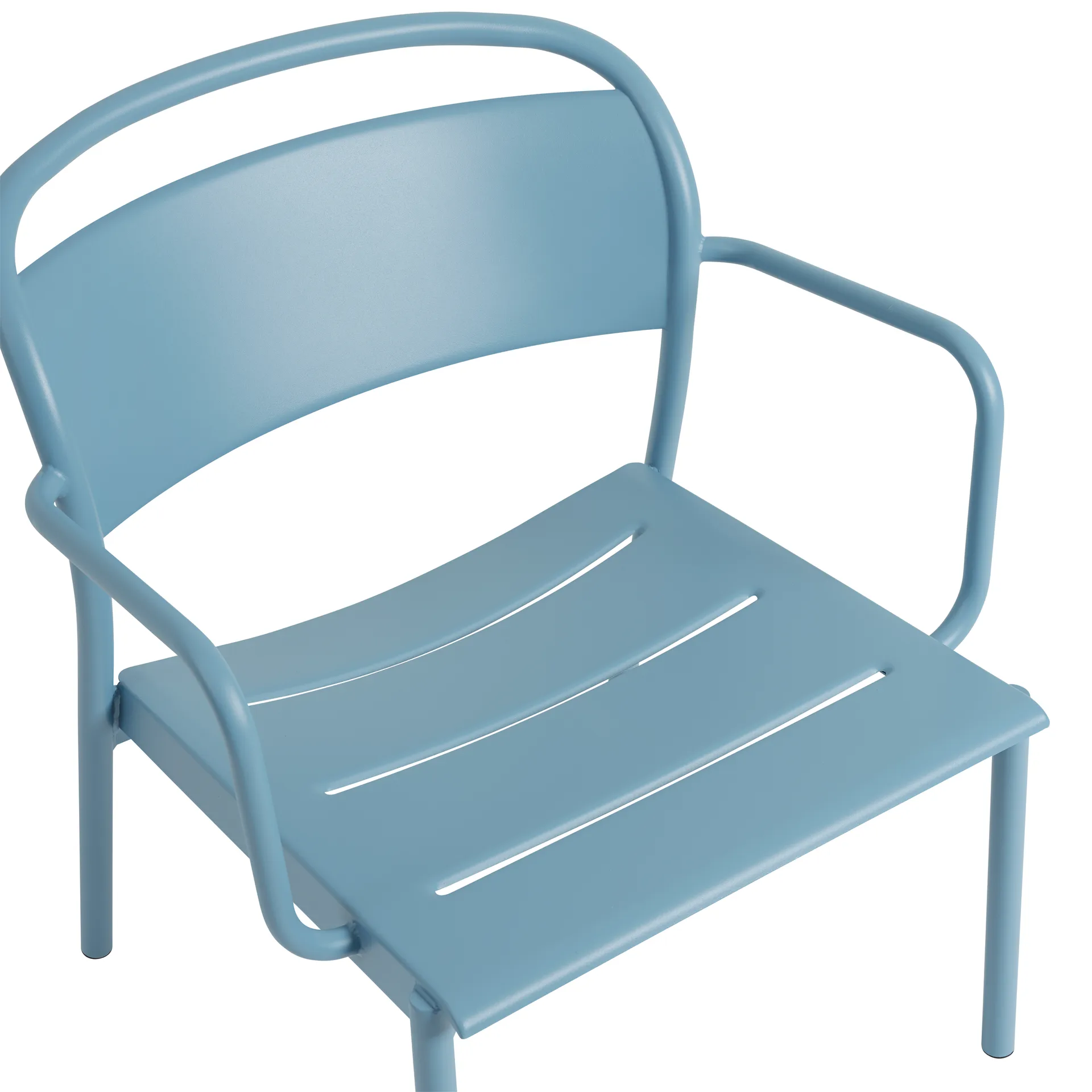 Linear Steel loungefåtölj, Pale blue Muuto