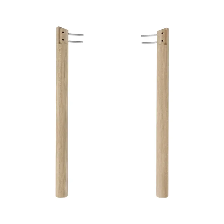 Linear System Connecting Legs ben - Oak - Muuto