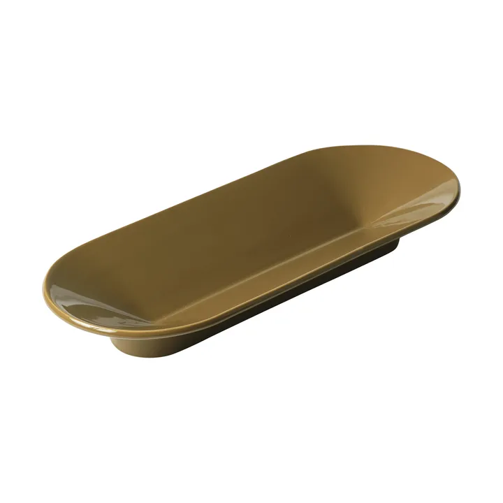 Mere skål 51,5x21,5 cm - Brown Green - Muuto