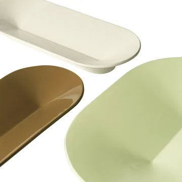 Mere skål 51,5x21,5 cm - Brown Green - Muuto