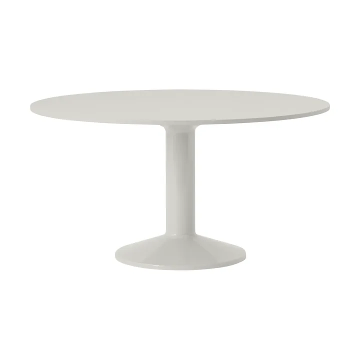 Midst pelarbord - Grey linoleum-grey, Ø140 cm - Muuto