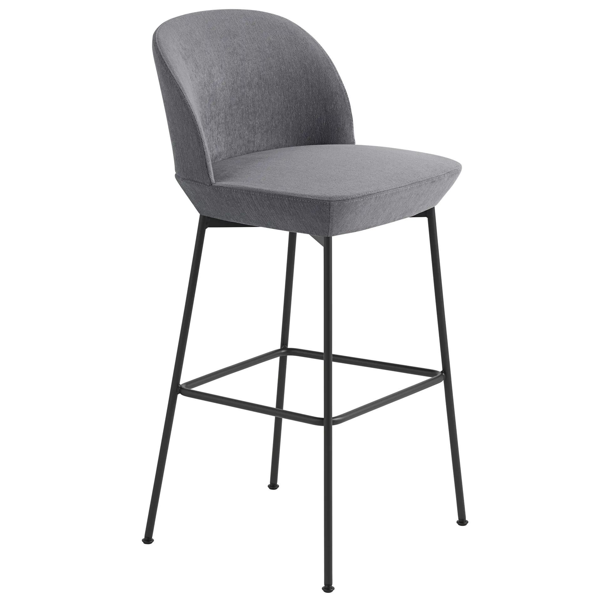 Oslo Bar barstol svarta ben, Still 161 Muuto