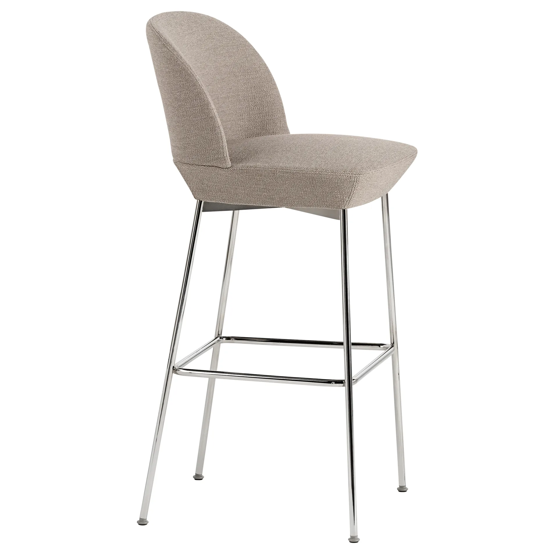 Oslo barstol kromade ben, Ocean 32 Muuto