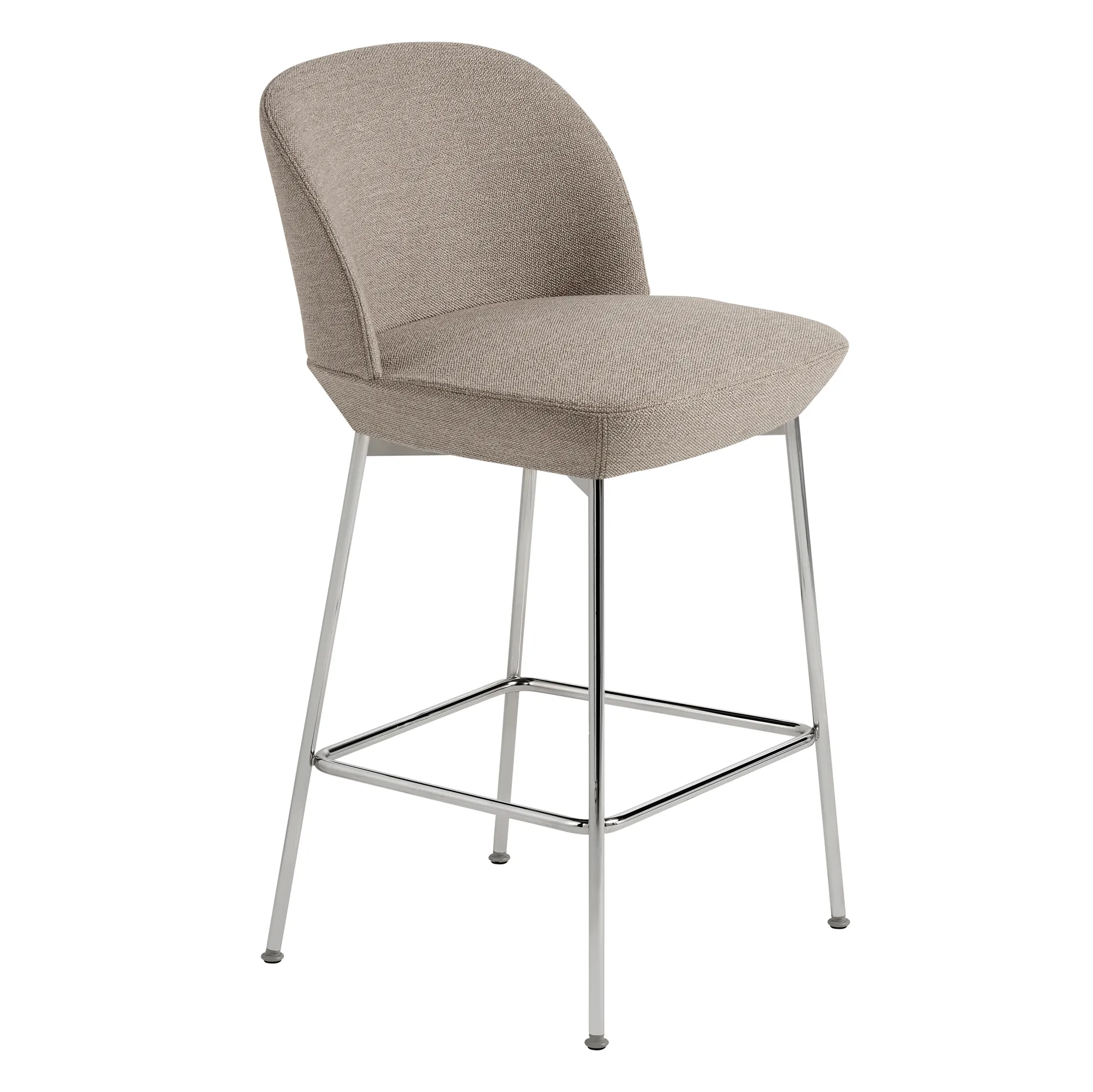 Oslo Counter stol kromade ben, Ocean 32 Muuto