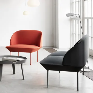 Oslo soffa 1-sits - Steelcut 180-Dark Grey - Muuto