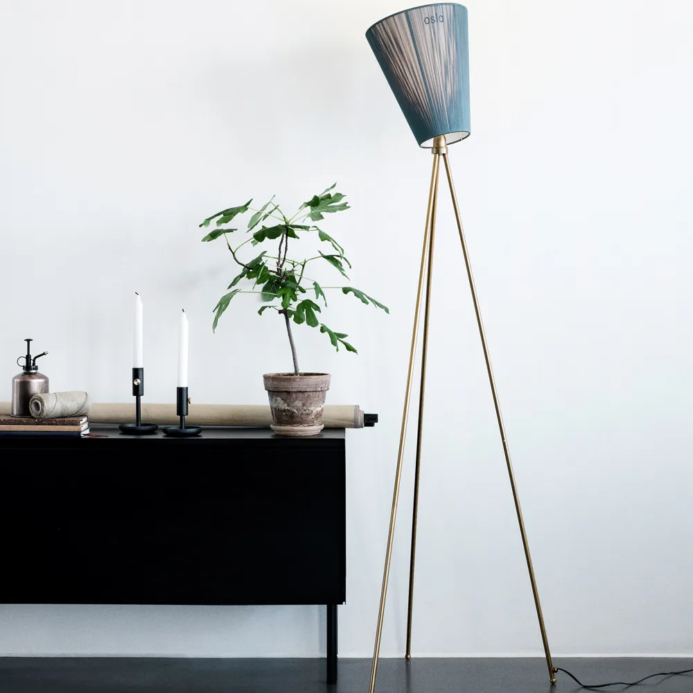 Oslo soffa 3-sits, Steelcut 180-Dark grey Muuto