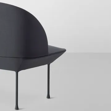Oslo soffa 3-sits - Steelcut 180-Dark grey - Muuto