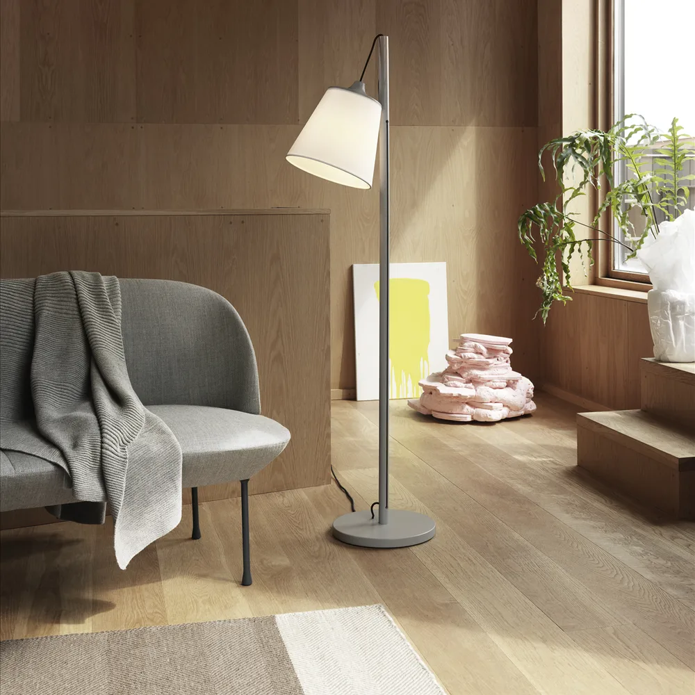 Oslo soffa 3-sits, Steelcut 180-Dark grey Muuto