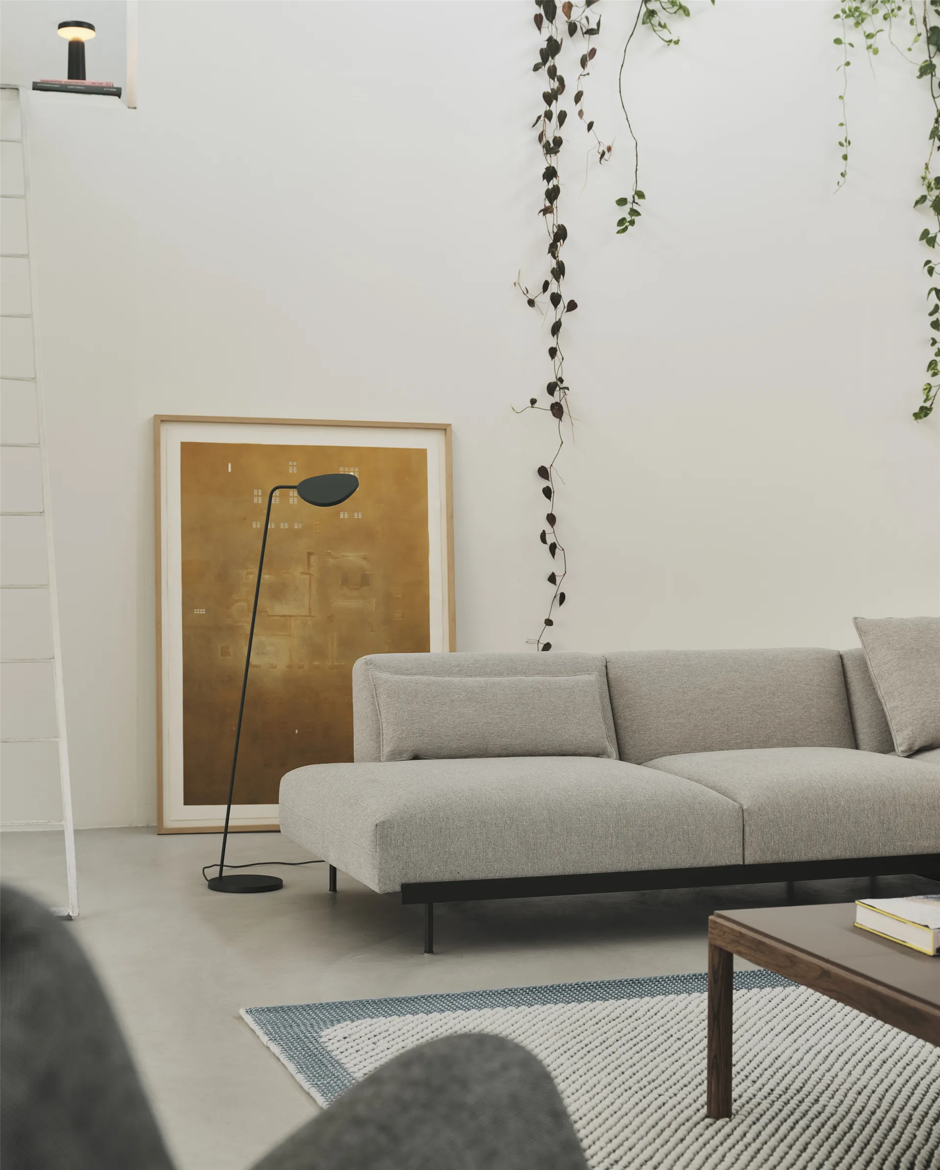 Pebble matta 170x240 cm, Pale blue Muuto