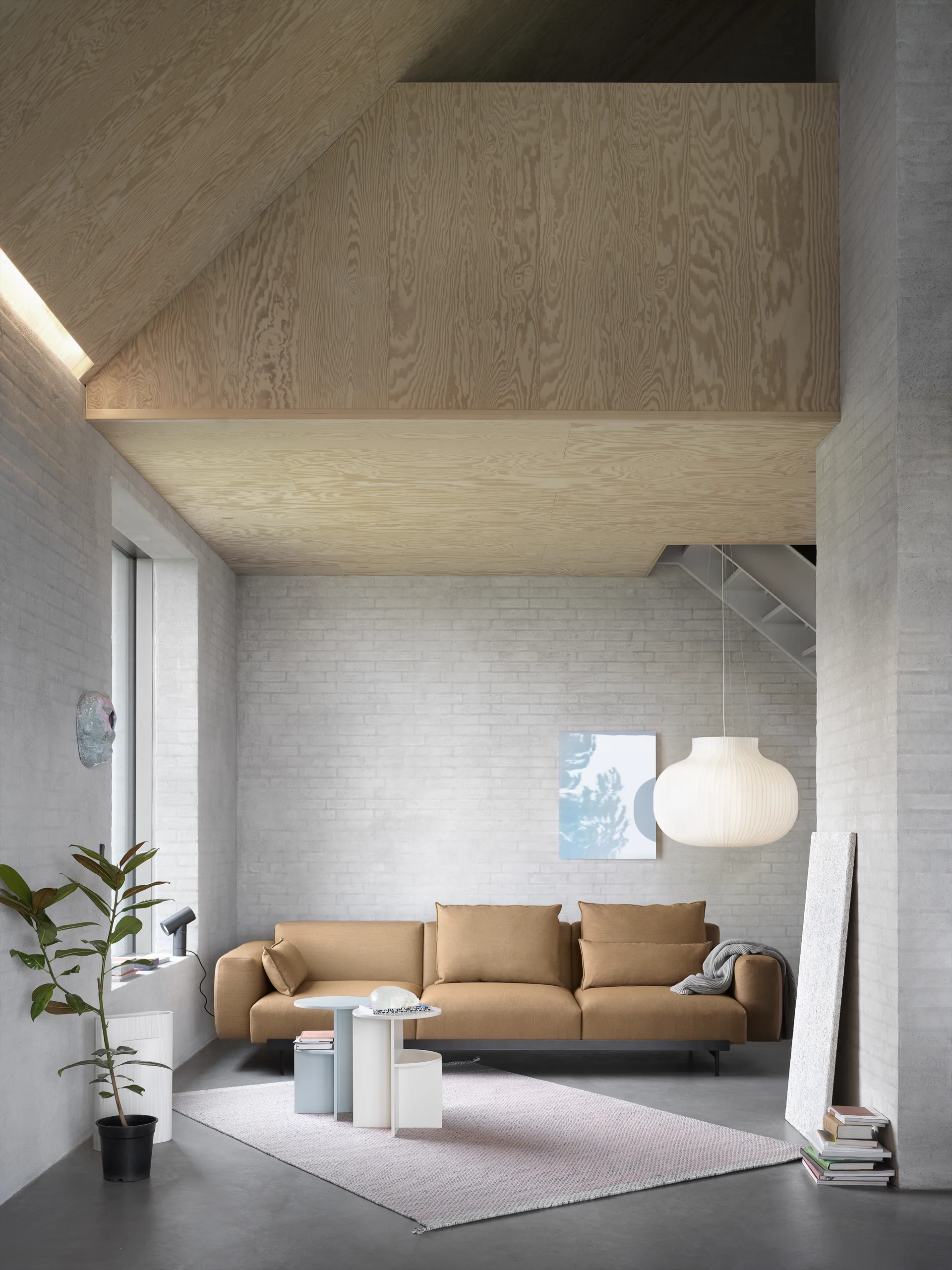 Ply ullmatta 200x300 cm, Light Rose Muuto
