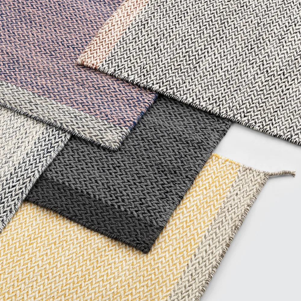 Ply ullmatta 270x360 cm, Yellow Muuto