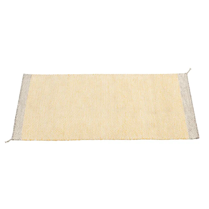 Ply ullmatta 85x140 cm - Gul - Muuto