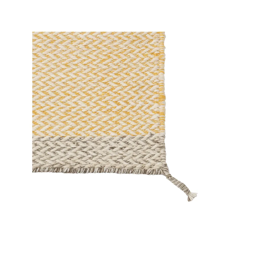 Ply ullmatta 85x140 cm, Gul Muuto