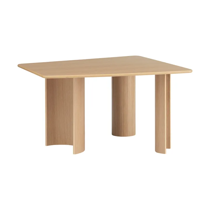 Re-norm matbord - Lackerad ekfanér, 130x120 cm - Muuto
