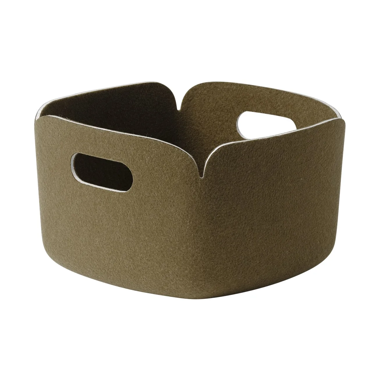 Restore förvaringskorg 28x28 cm, Brown green Muuto