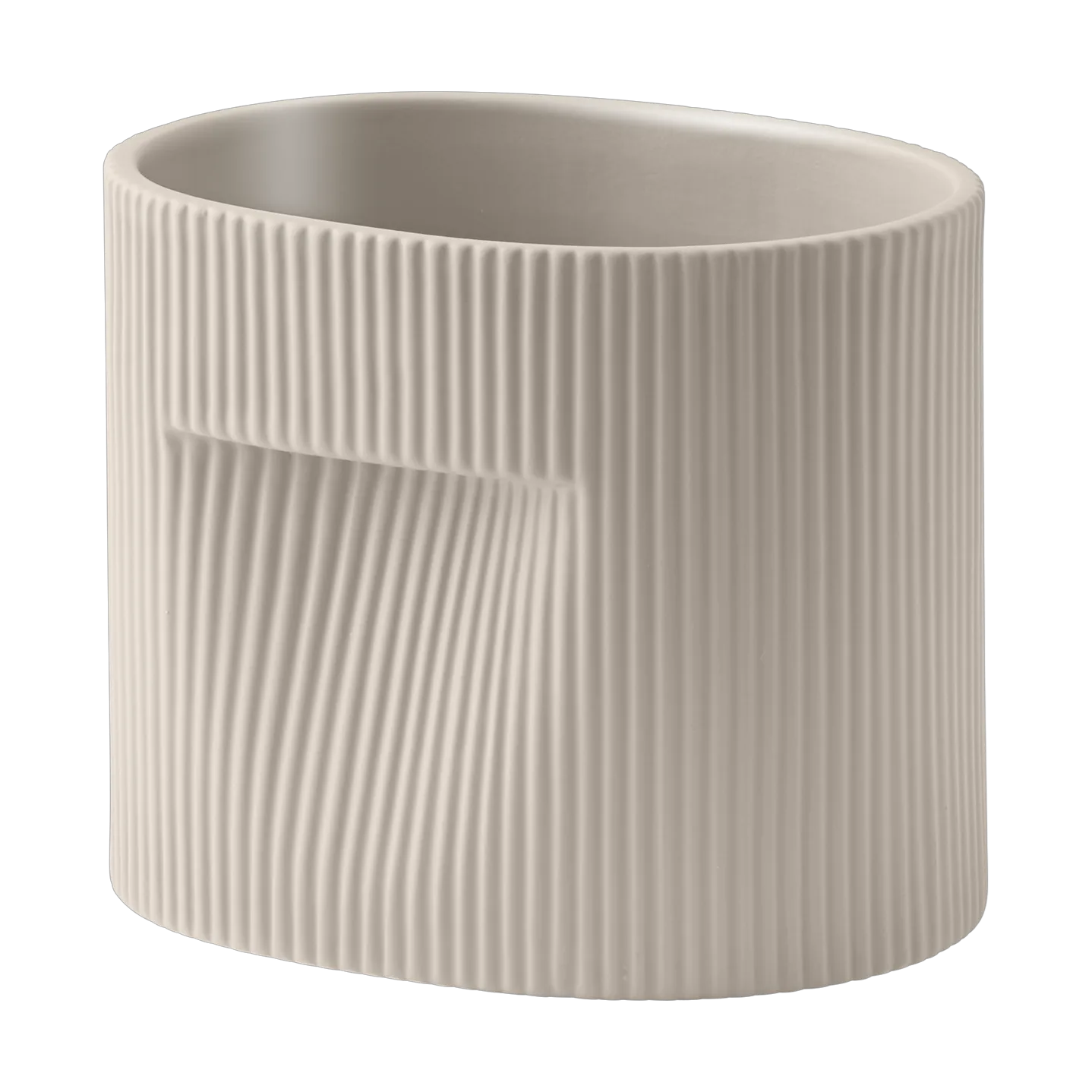 Ridge kruka 15 cm, Beige Muuto