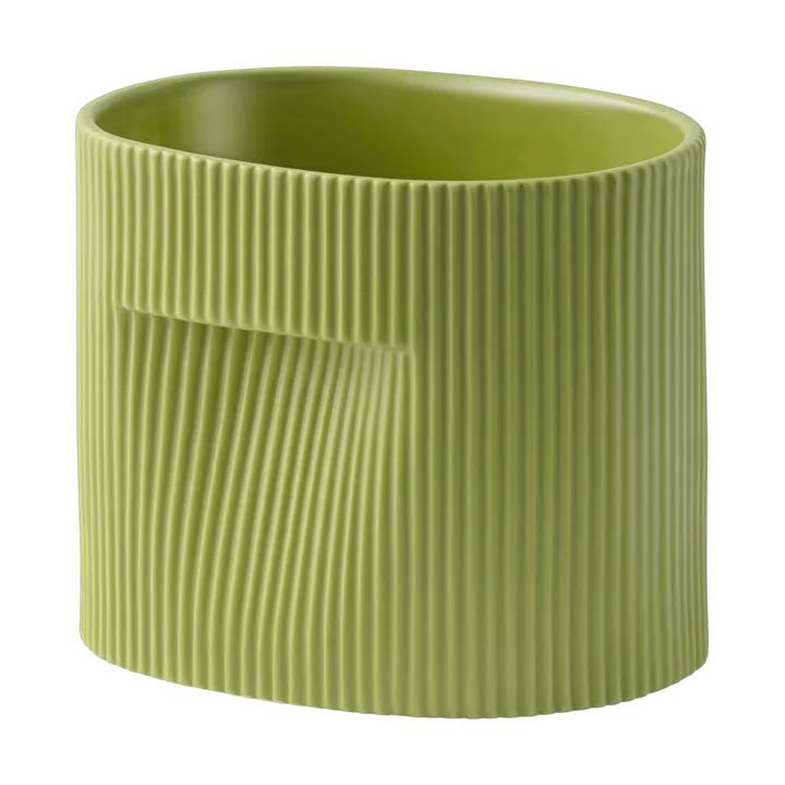 Ridge kruka 15 cm - Moss green - Muuto