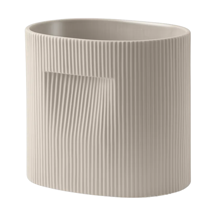 Ridge kruka 24 cm - Beige - Muuto