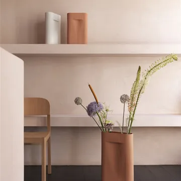Ridge vas 35 cm - Terracotta - Muuto