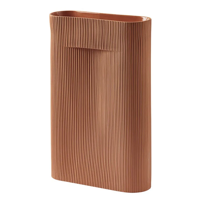 Ridge vas 48,5 cm, Terracotta Muuto