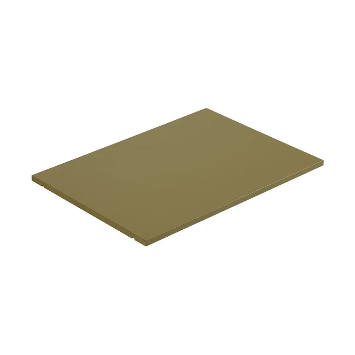 Stacked förvaringssystem hylla 39,7x28,7 cm - Brown green - Muuto