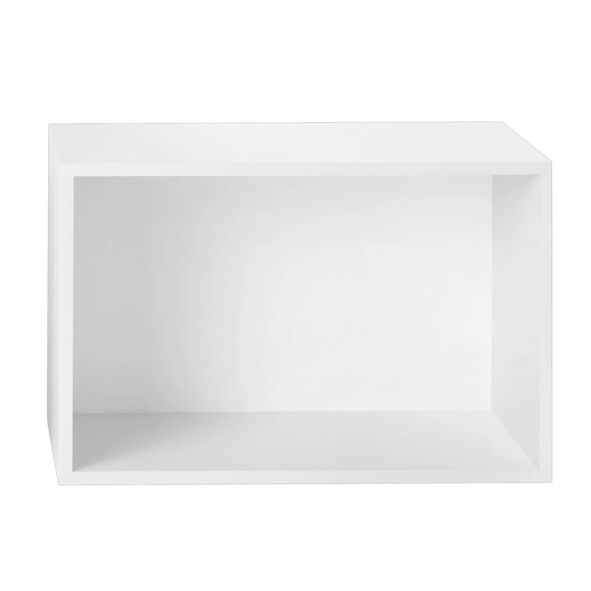 Stacked förvaringssystem med ryggskiva large, White Muuto