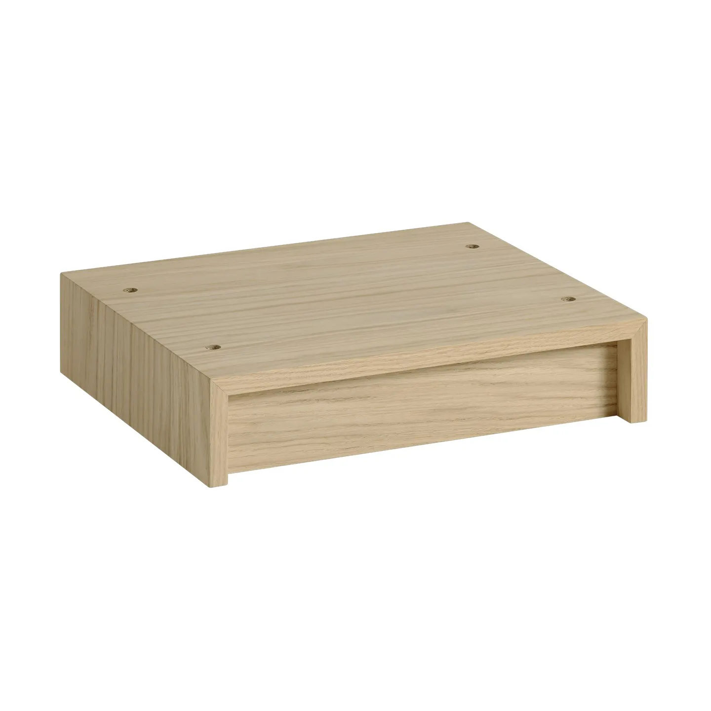 Stacked förvaringssystem plinth 43,5x35 cm, Ek Muuto