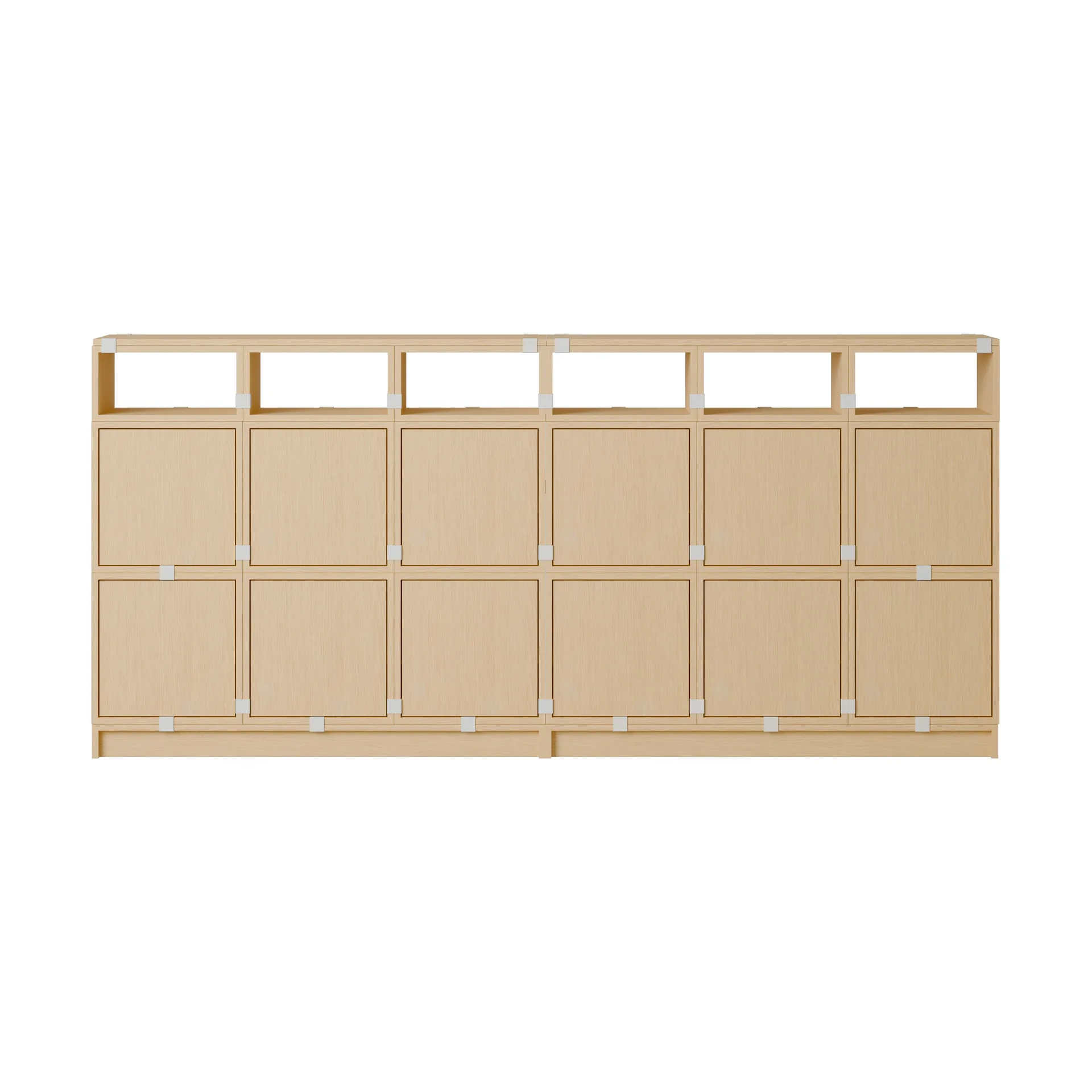 Stacked förvaringssystem sideboard konfiguration 1, Ek Muuto