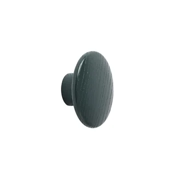 The Dots klädkrok dark green - Ø6,5 cm - Muuto