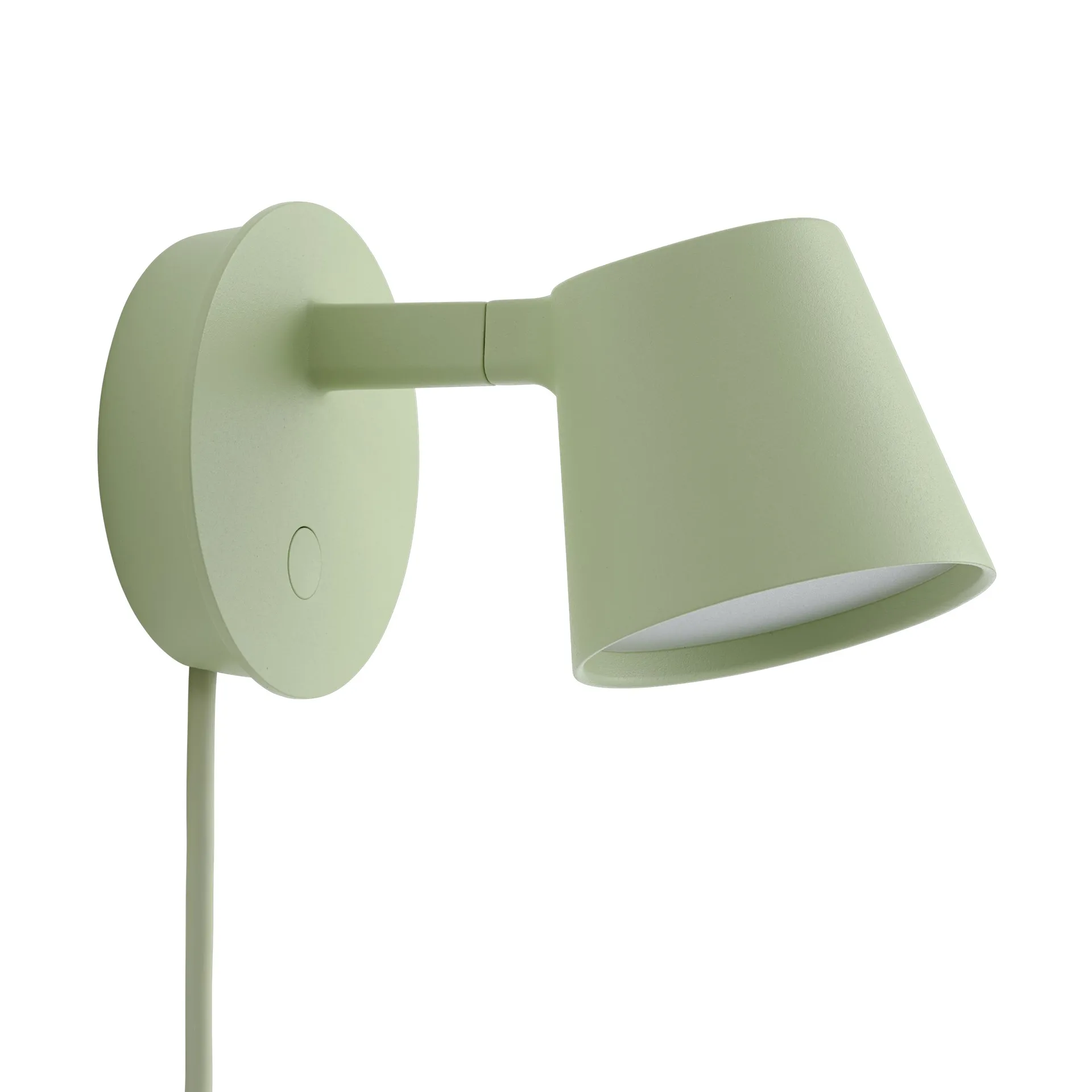 Tip vägglampa, Ljusgrön Muuto