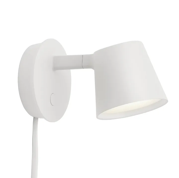 Tip vägglampa - White - Muuto