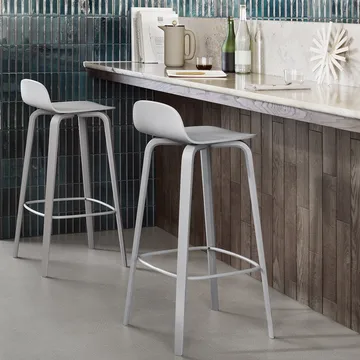 Visu barstol 65 cm - Oak-oak - Muuto