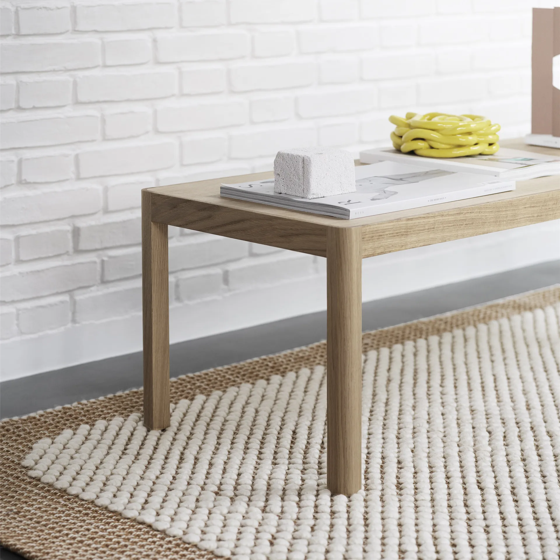 Workshop soffbord, Oak Muuto