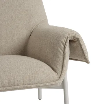 Wrap Lounge Chair loungestol - Ecriture 240-grey - Muuto