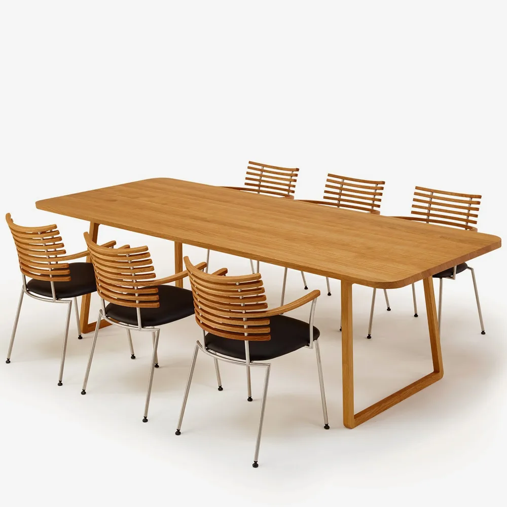 GM 3600 Twist matbord, ek olja, 180cm Naver Collection