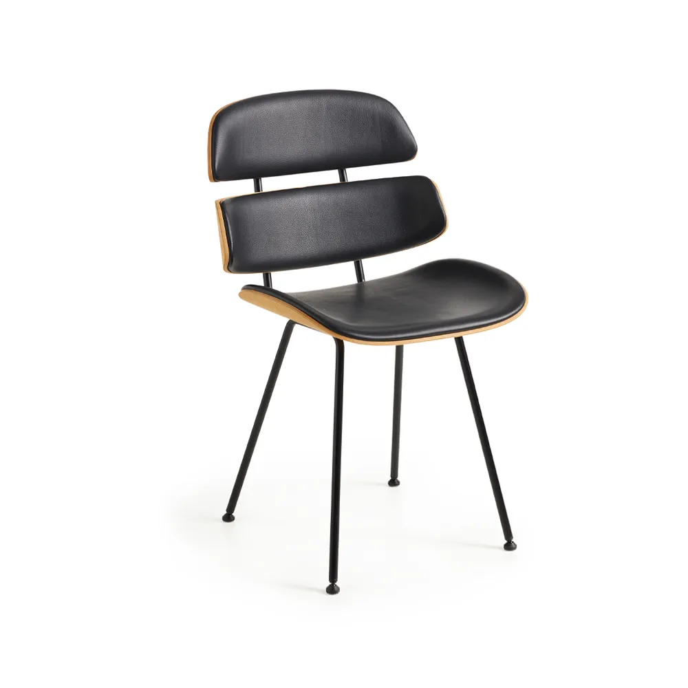 Midas GM 575 stol, Svart-oljad ek-svart stativ Naver Collection