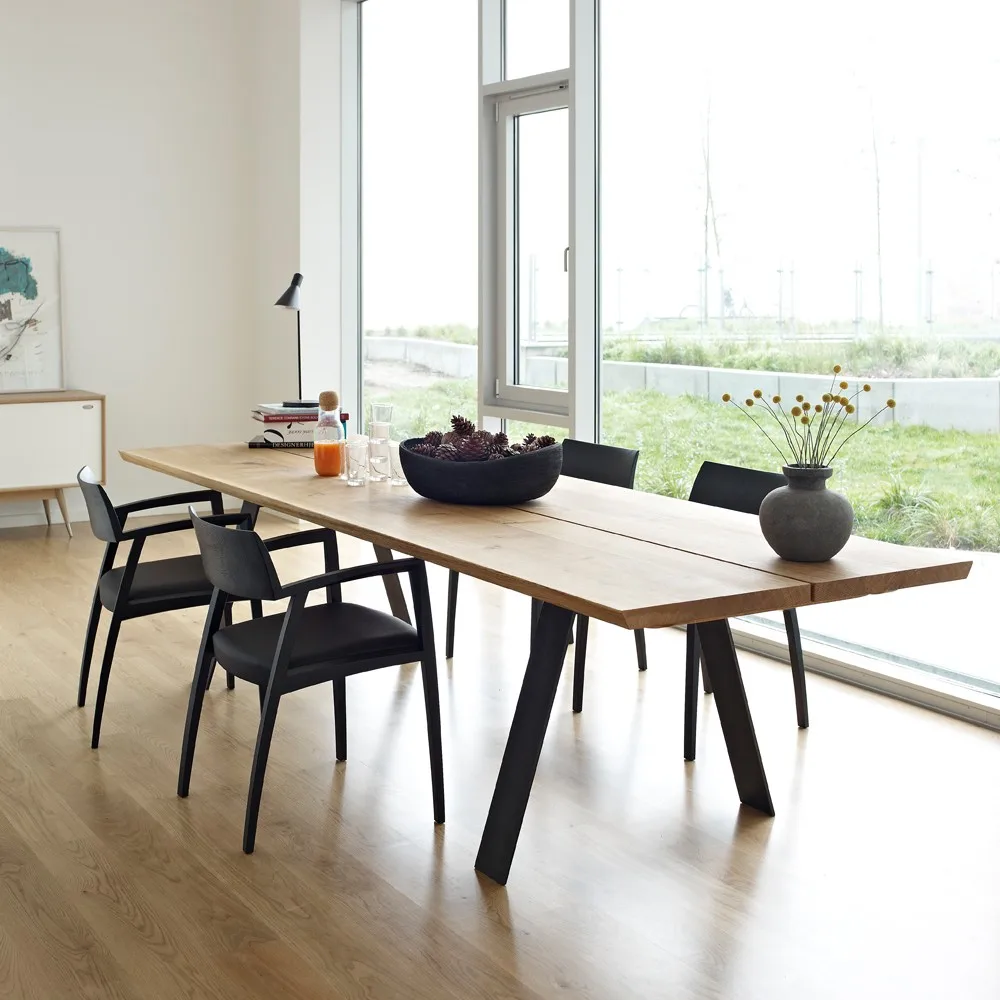 Plank GM 3200 matbord, Oljad ek 180cm Naver Collection