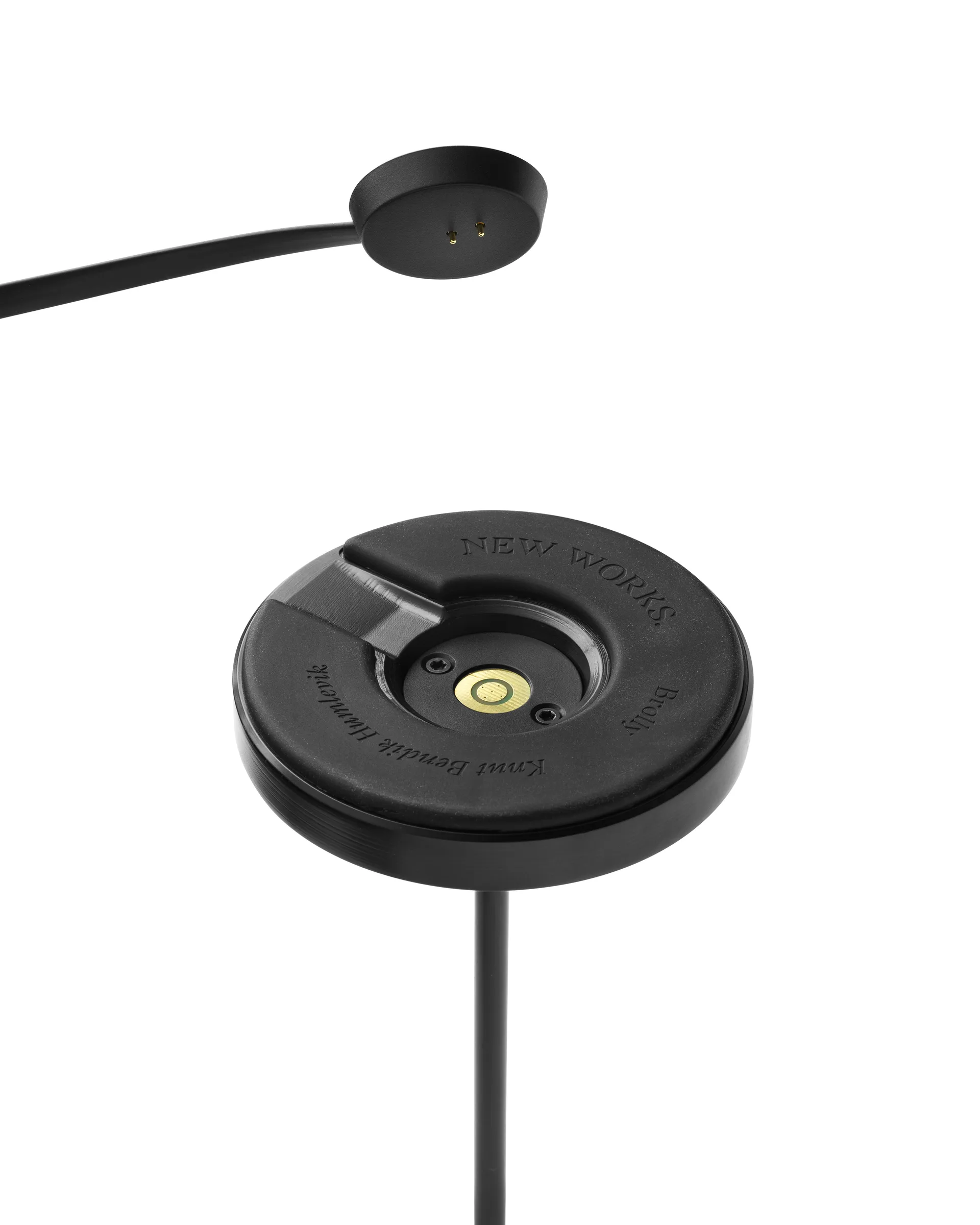 Brolly portable bordslampa, Steel black New Works