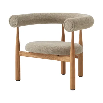 Bukowski Lounge Chair - Oak, Moss 17 - New Works