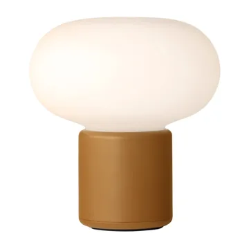 Karl-Johan bordslampa portabel - Ochre yellow - New Works