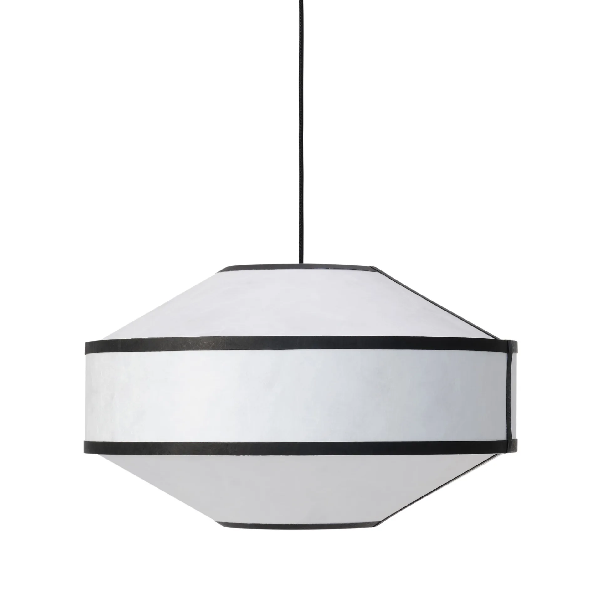 Kite pendel Ø55 cm, White-black New Works