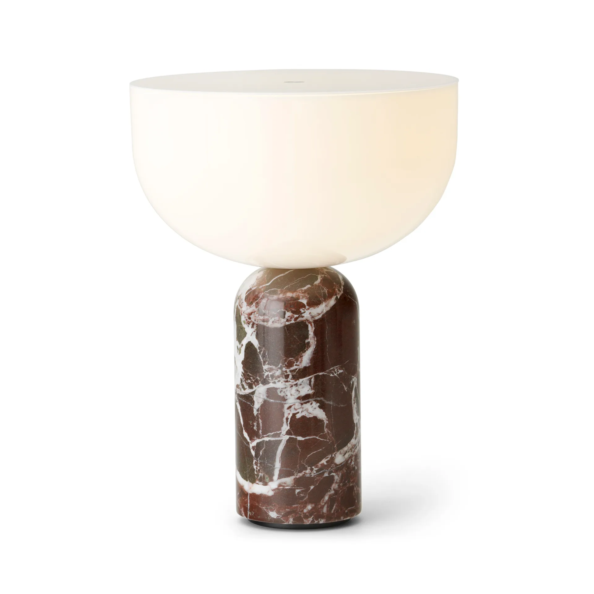 Kizu portable bordslampa, Rosso Levanto New Works