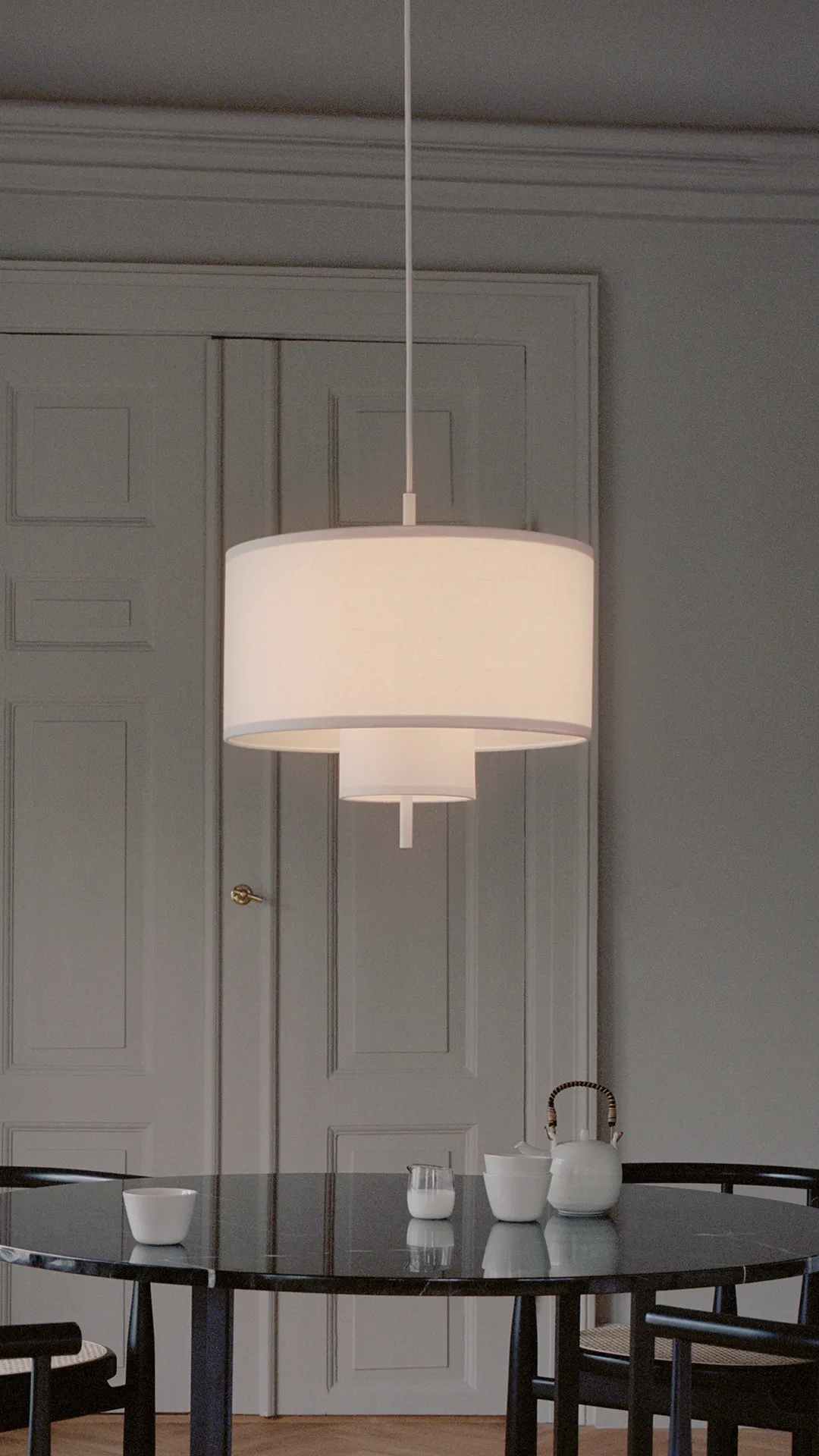Margin pendel Ø50 cm, White New Works
