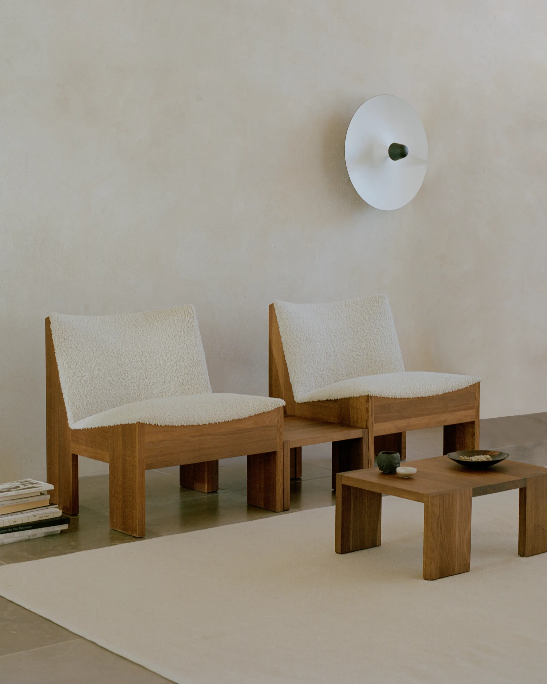 Tennon soffbord, Fumed Oak, 61x43 cm New Works